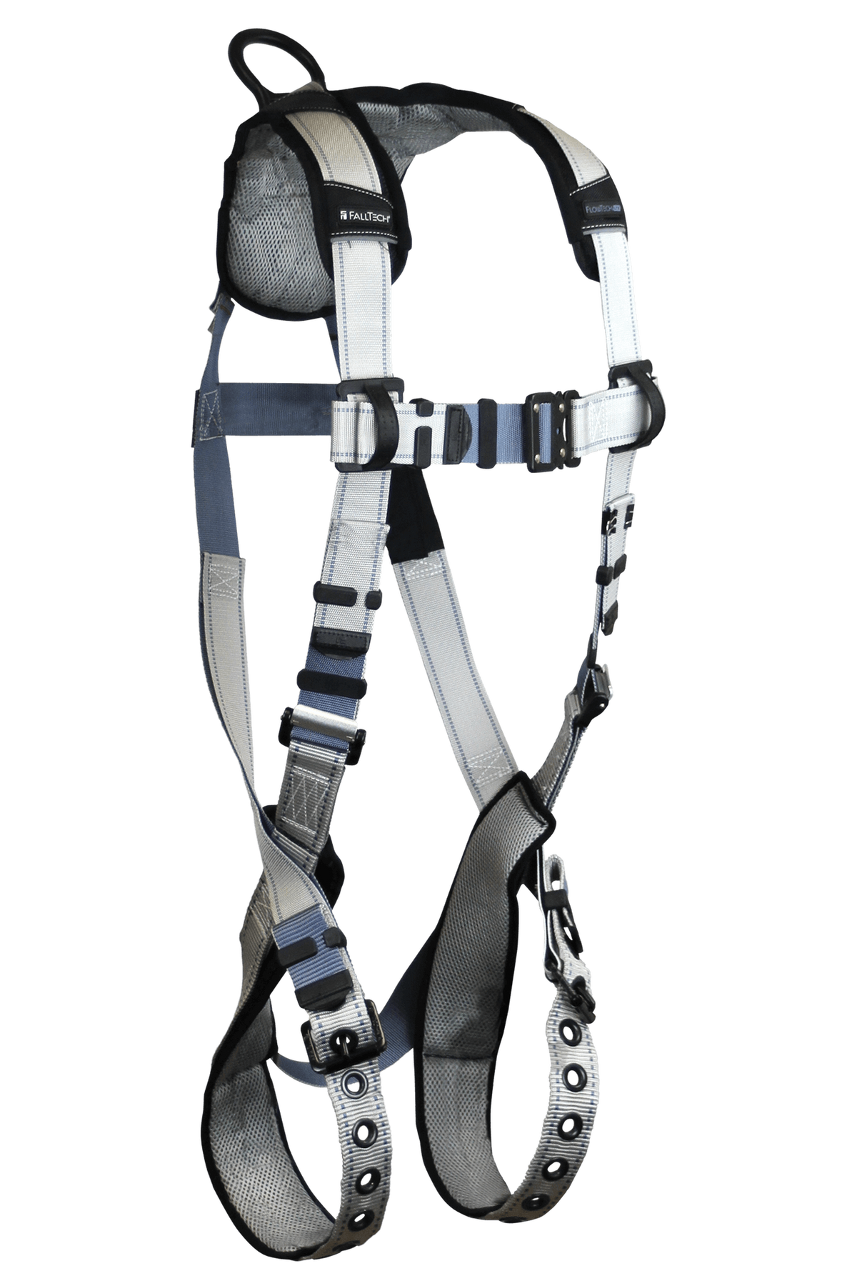 FallTech 7086B FlowTech LTE® 1D Standard Non-belted Full Body Harness, Tongue Buckle Leg Adjustment (each)