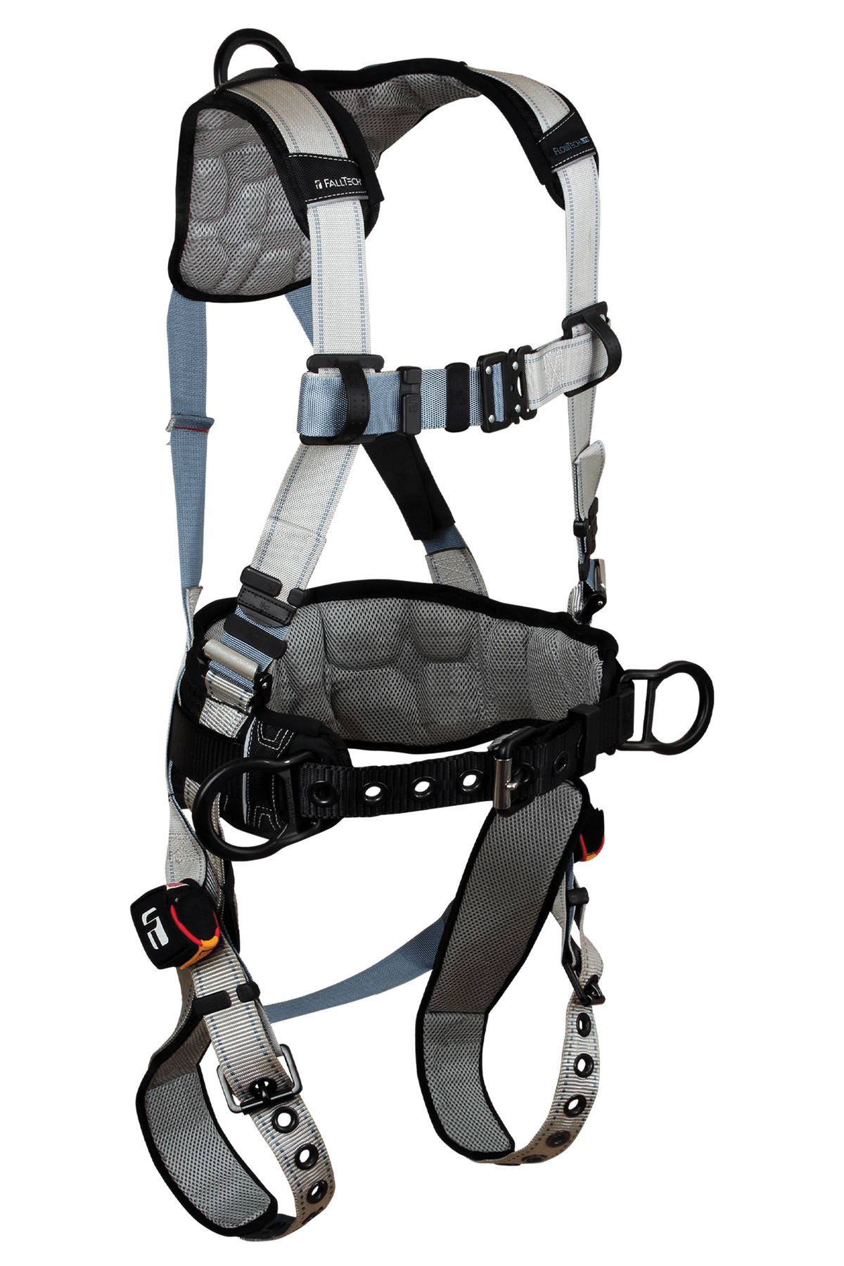 FallTech 7088BR FlowTech LTE® 3D Construction Belted Full Body Harness, Tongue Buckle Leg Adjustment, Suspension Trauma Relief System (each)