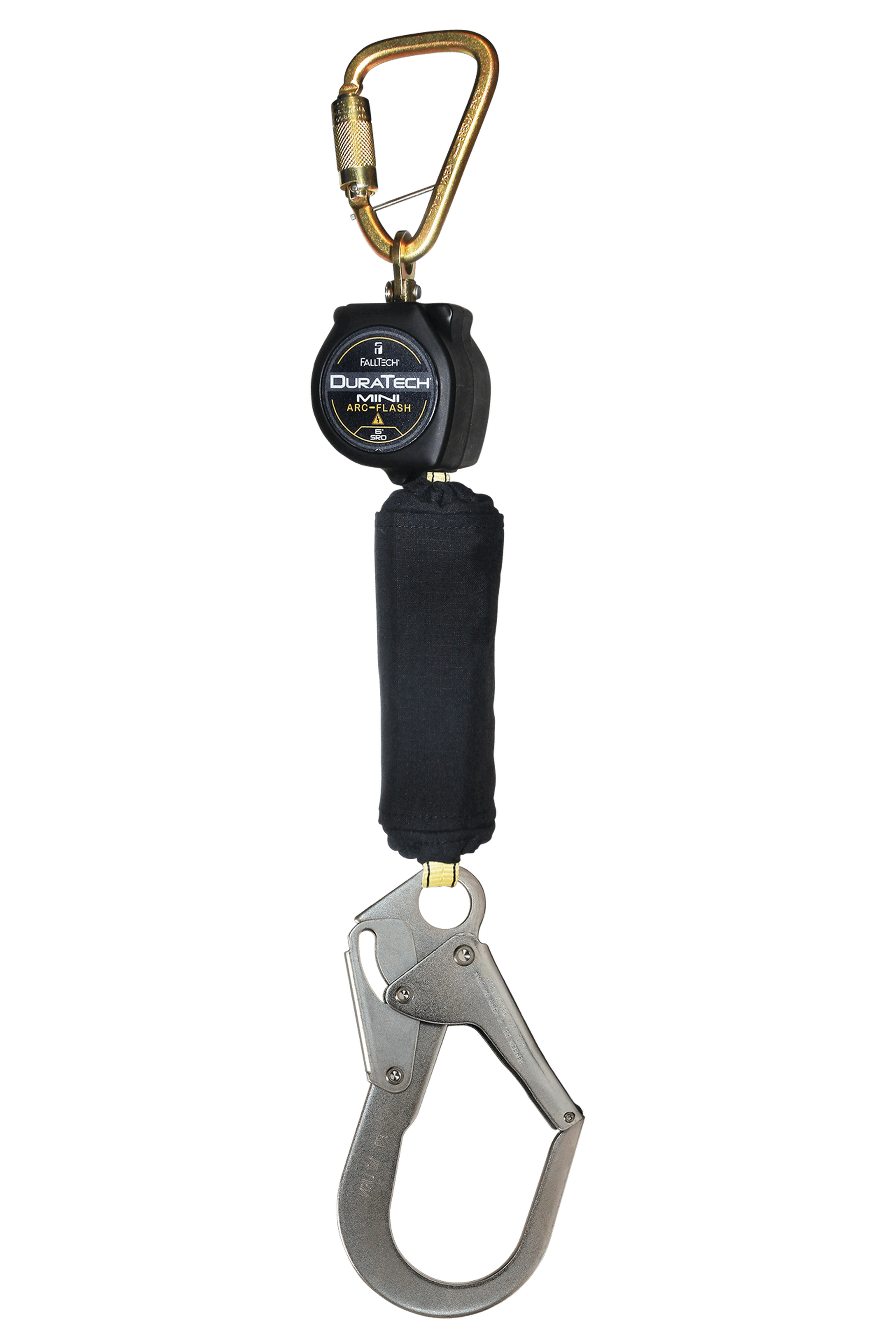 FallTech 72906SC3 6' Arc Flash Mini Personal SRL with Steel Rebar Hook, Includes Steel Dorsal Connecting Carabiner (each)