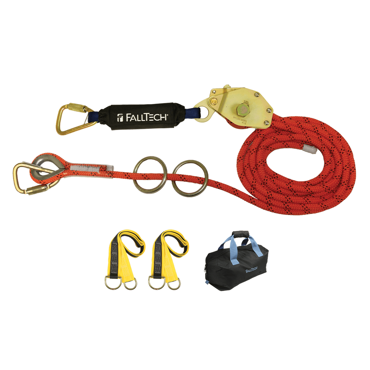 FallTech Temporary Rope HLL System; 2-person with Kernmantle Rope (each)