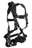 FallTech 8077FDQC FT-Arc Flash 2D Climbing Non-Belted Full Body Harness, Overmolded Quick Connect Adjustments (each)