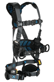 FallTech 8123BQC FT-One™ 3D Construction Belted Full Body Harness, Quick Connect Adjustments (each)