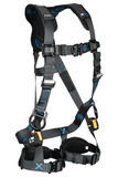 FallTech 8124B3DQC FT-One™ 3D Standard Non-Belted Full Body Harness, Quick Connect Adjustments (each)