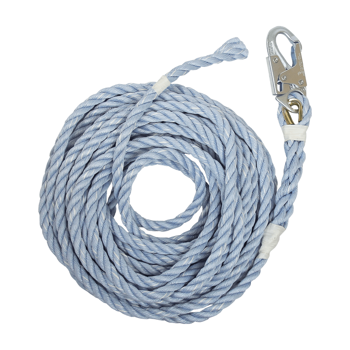 FallTech 8149 50' Construction-grade Vertical Lifeline with Back-spliced End (each)