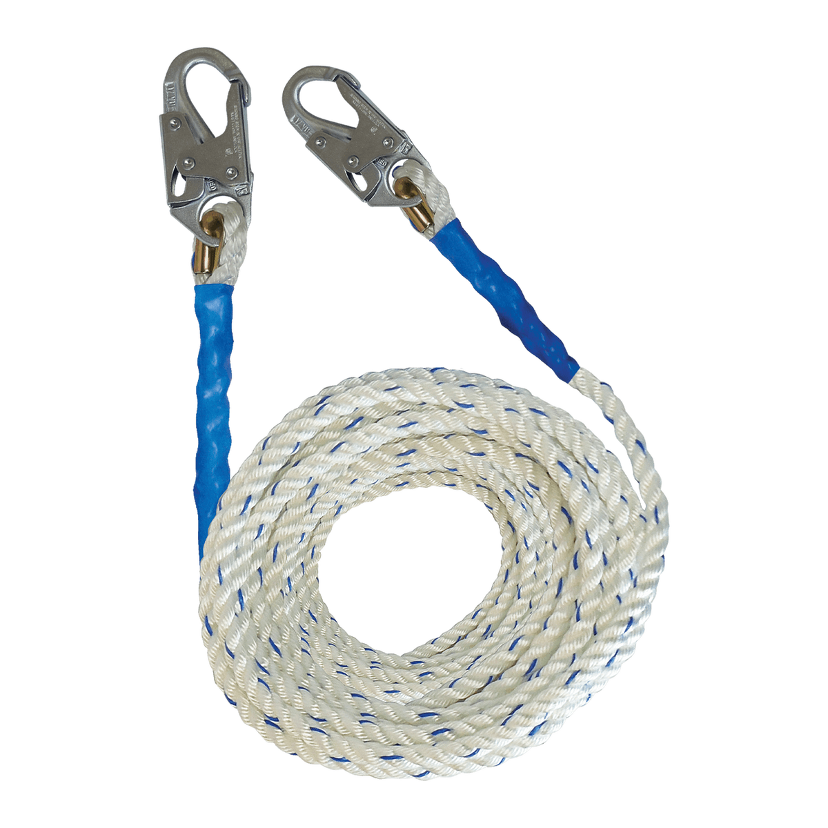 FallTech Premium Polyester Blend Vertical Lifeline with Double-hooks (each)