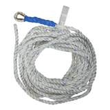 FallTech 50' Premium Vertical Lifeline with Thimble-eye and Taped End