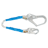 FallTech 81533 3' Rope Restraint Lanyard, Fixed-length with Steel Connectors (each)