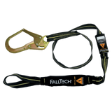 FallTech 82423L 6' Arc Flash Energy Absorbing Lanyard, Single-leg with Choke-loop with Steel Rebar Hook (each)