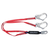 FallTech 8247BY3A 6' Ironman® 12' free fall Energy Absorbing Lanyard, Double-leg with Aluminum Connectors (each)