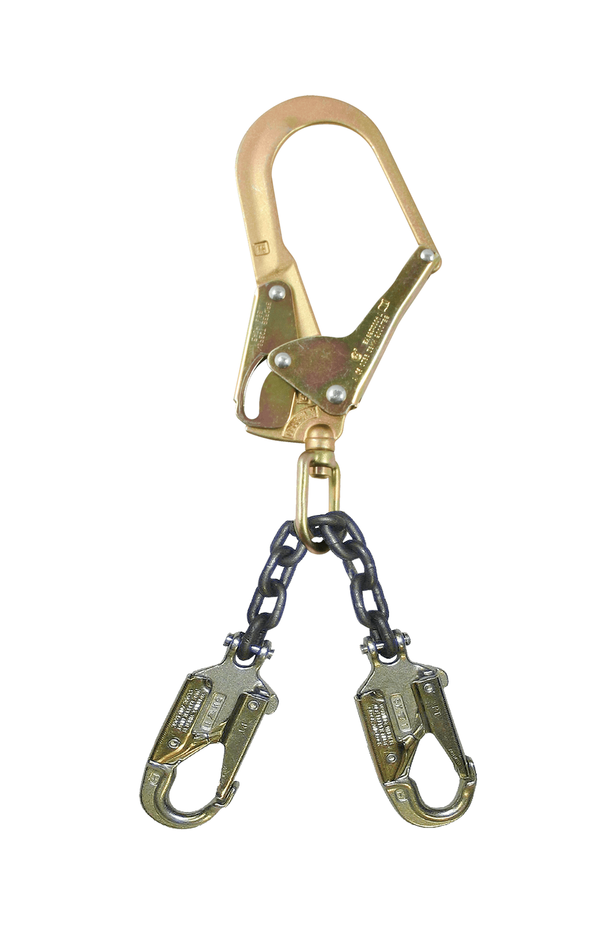 FallTech 82506L 17" Premium Rebar Positioning Assembly with Chain and Steel Swivel Rebar Hook (each)