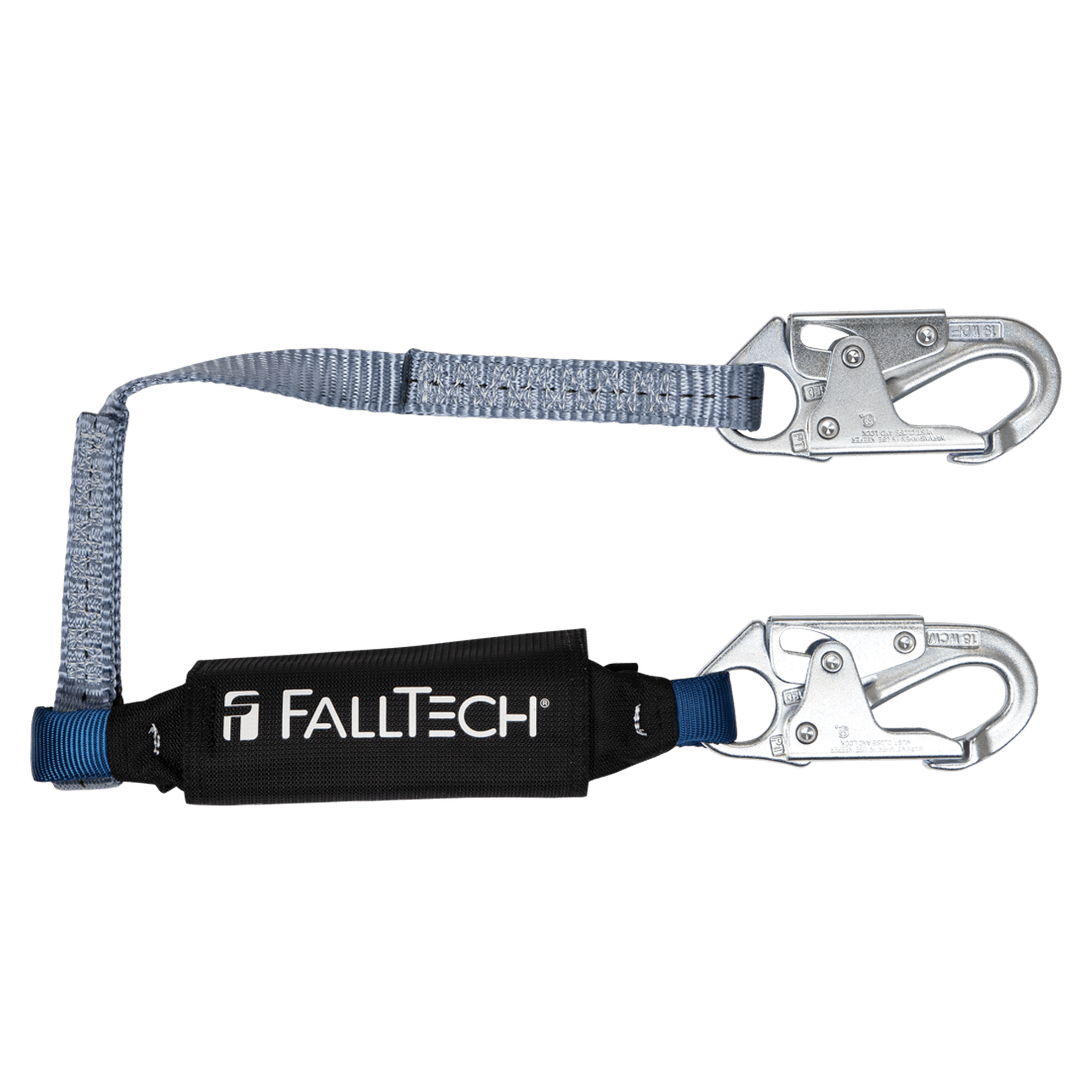 FallTech 8254 4' ViewPack® Energy Absorbing Lanyard, Single-leg with S –  Safewerks