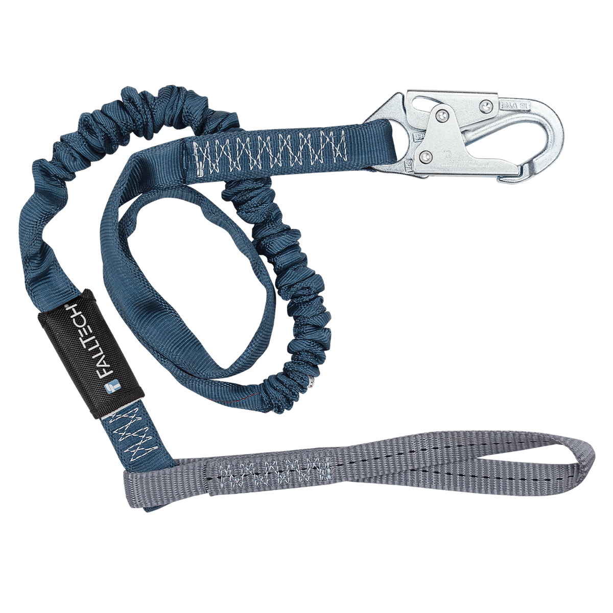 FallTech 8259L 6' Internal Energy Absorbing Lanyard, Single-leg with Choke-loop with Steel Snap Hook (each)