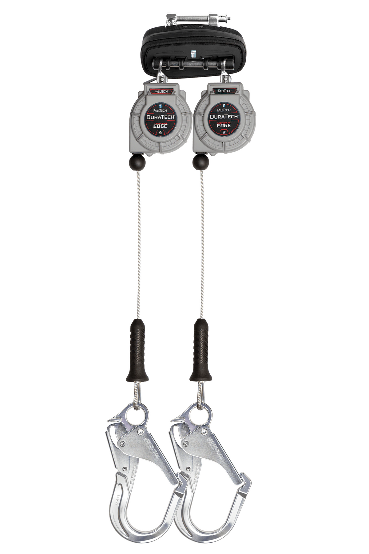 FallTech 83909TP5 9' Leading Edge Personal SRL with Aluminum Rebar Hooks (each)