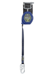 FallTech 84108SP1 8' FT-X™ EdgeCore™ Class 2 Leading Edge Personal SRL, Single-leg with Steel Snap Hook (each)