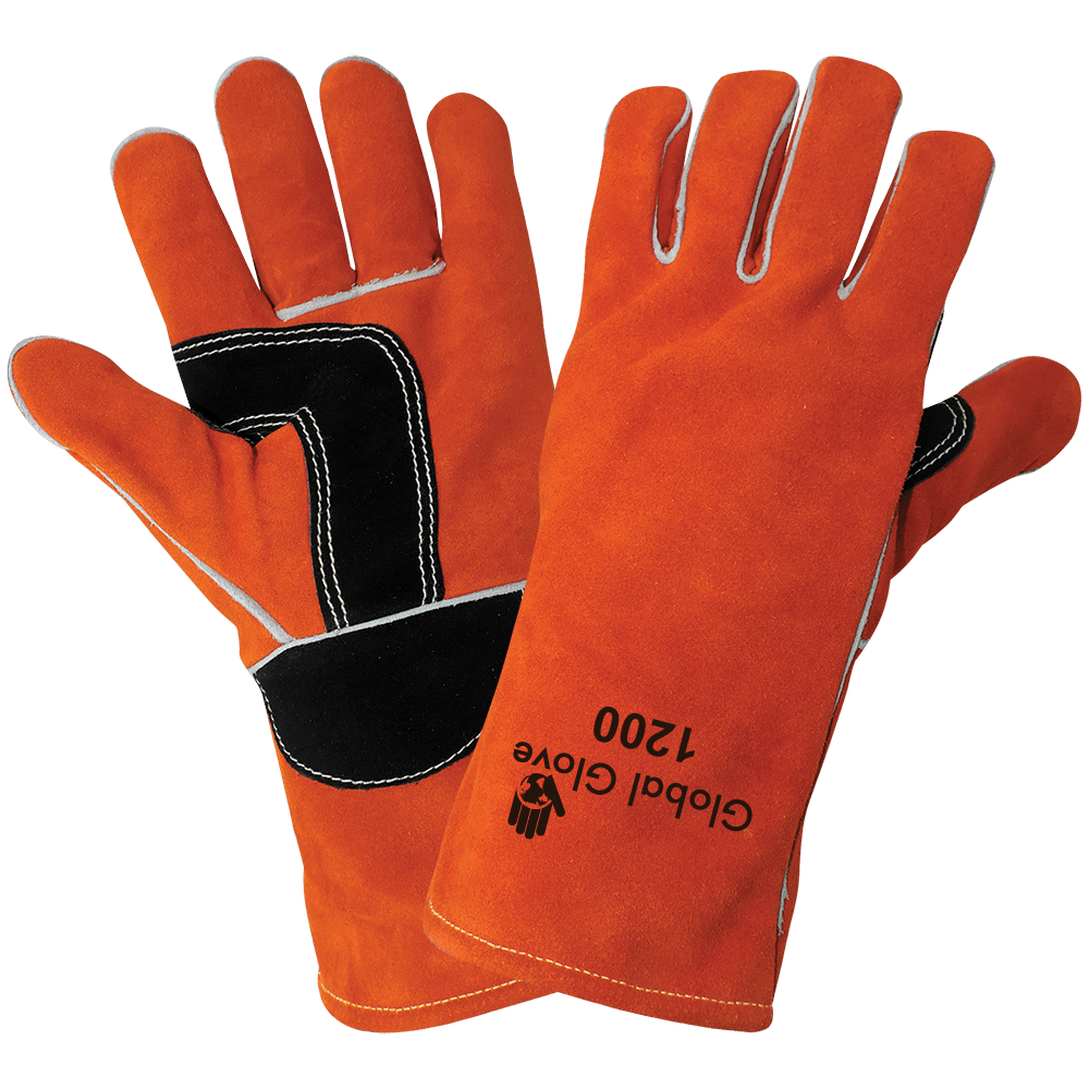Global Glove & Safety 1200 Premium Leather Welders Gloves