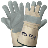 Global Glove & Safety 2100GC Big Ole® Premium Side Select Split Cow Leather Palm Gloves