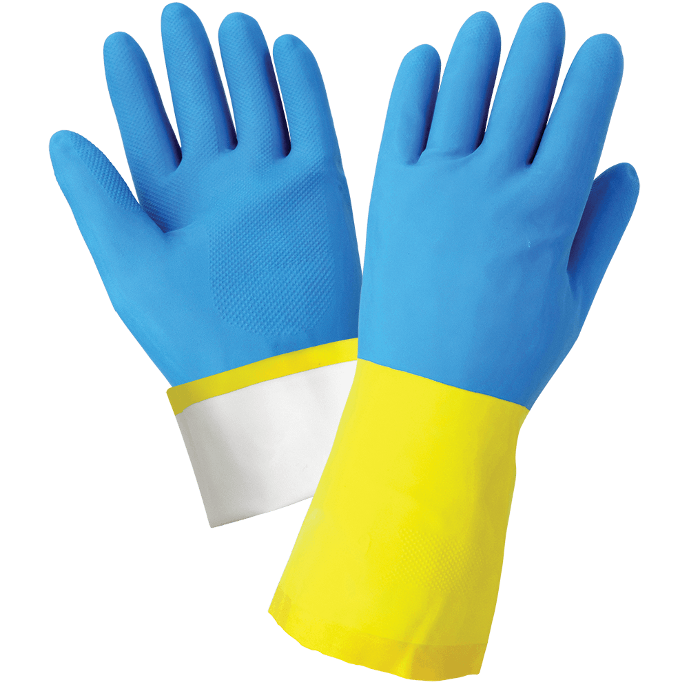 The Safety Zone One Size Fits All Neoprene Reusable Cleaning Gloves in the  Cleaning Gloves department at