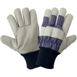 Global Glove & Safety 2950KW Standard-Grade Cowhide Insulated Gloves, Knit Wrist