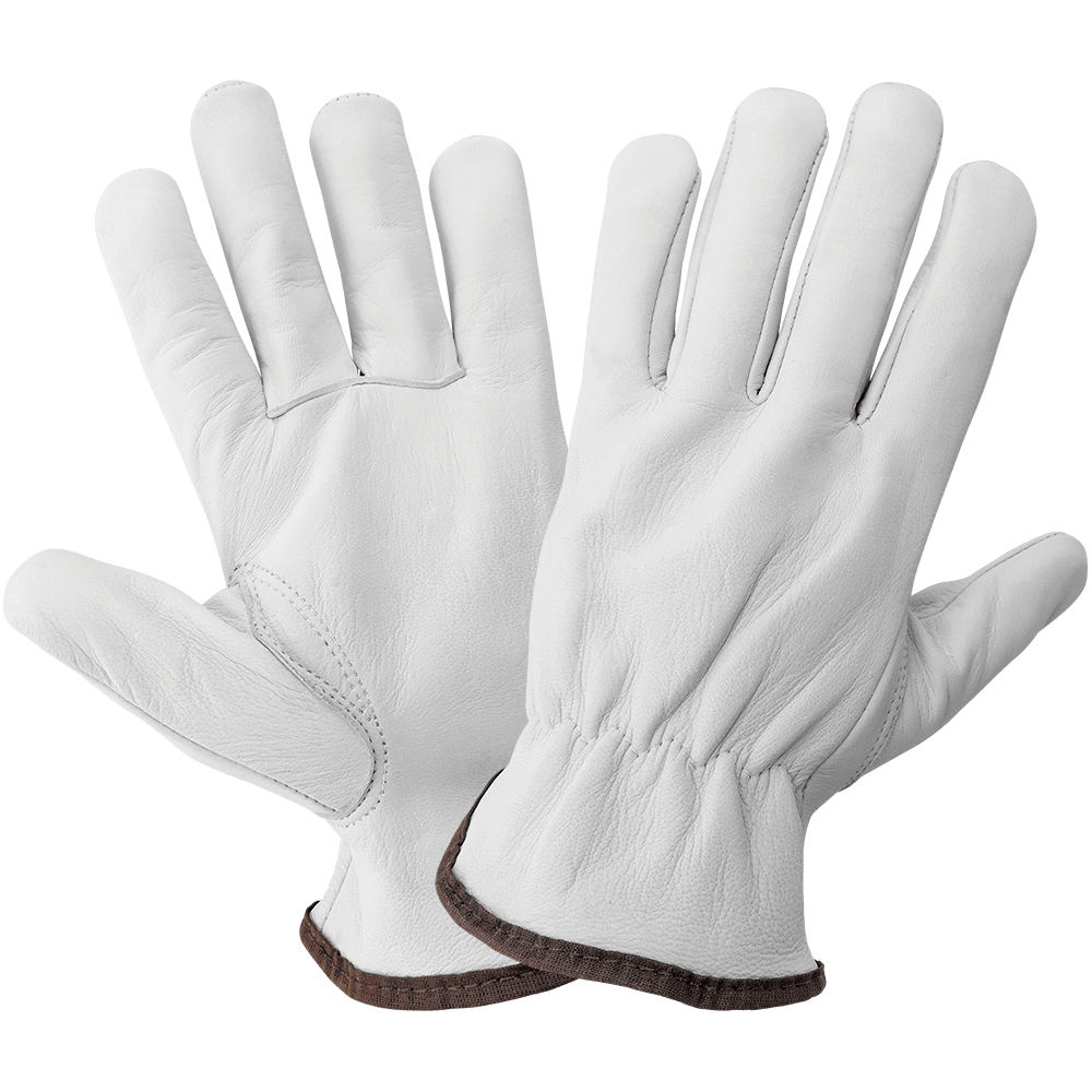 Global Glove & Safety 3200GE Economy Grade Goatskin Leather Drivers Gloves