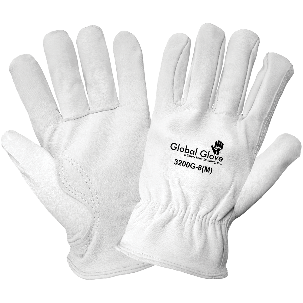 Global Glove & Safety 3200G Premium Grade Goatskin Leather Drivers