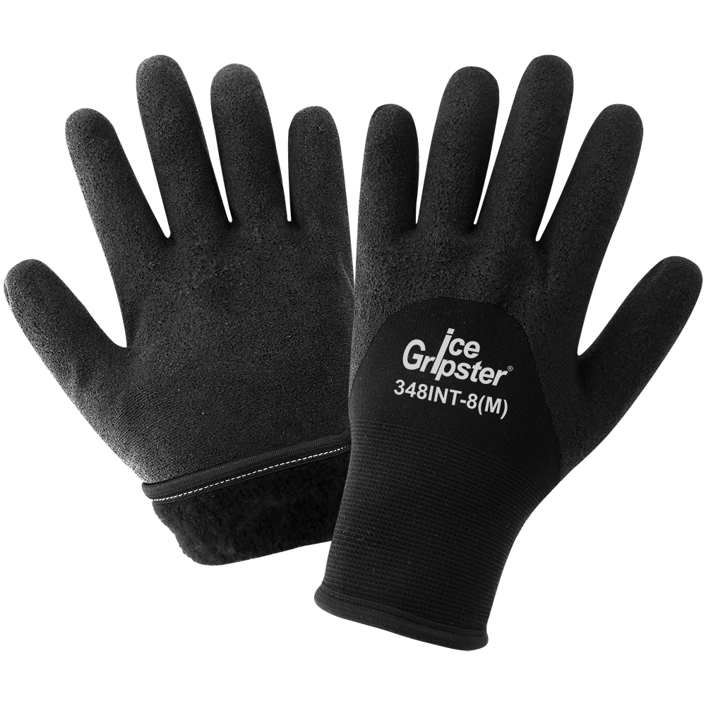Global Glove & Safety 348INT Ice Gripster® Two Layer PVC-Coated Low Temperature, Cut A2