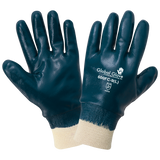 Global Glove & Safety 600FC Premium Solid Nitrile Fully Coated Two-Piece Jersey Gloves