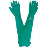 Global Glove & Safety 8772 FrogWear® Heavyweight Extra Long Nitrile Supported Gloves