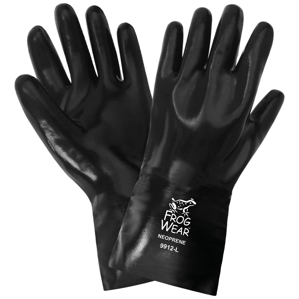 Global Glove & Safety 9912 FrogWear® Premium Neoprene 12 Inch Chemical Handling Gloves