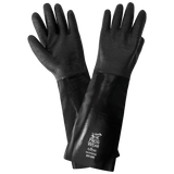 Global Glove & Safety 9918R FrogWear® Premium Neoprene Rough Etched Finish 18 Inch Chemical Handling Gloves