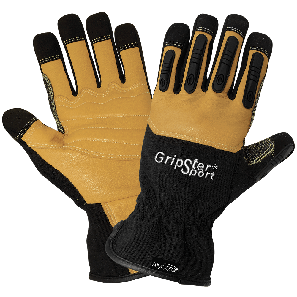 Global Glove & Safety AC2008SC Gripster® Sport Premium Grain Goatskin Cut and Hypodermic Needle Resistant, Cut A9