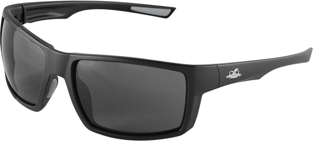 Global Glove & Safety BH2663AF Sawfish™ Smoke Anti-Fog Lens, Matte Black Frame