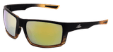 Global Glove & Safety BH26719PFT Sawfish™ Gold Mirror Performance Fog Technology Polarized Lens, Tortoise/Black Frame