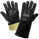 Global Glove & Safety CIA200MTG Cut, Impact, and Flame Resistant Grain Goatskin Mig/Tig Welding Gloves, Cut A8