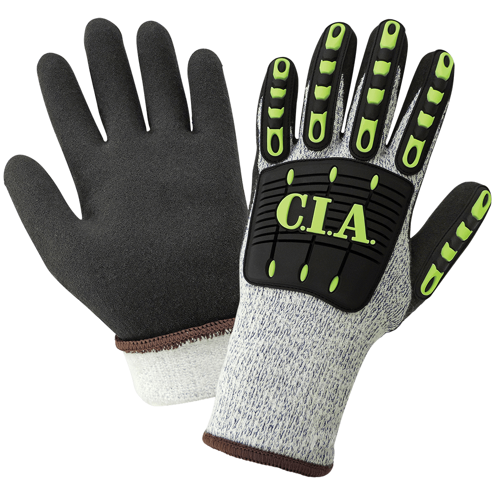 Global Glove & Safety CIA300INT Vise Gripster® C.I.A. Low Temperature, Rubber Coated, Cut A4