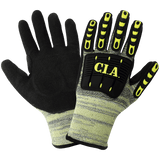 Global Glove & Safety CIA609MF Vise Gripster® C.I.A. Impact, Nitrile Coated Gloves, Cut A5