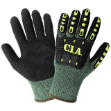 Global Glove & Safety CIA677 Vise Gripster® C.I.A. Performance Cut/Impact Resistant Gloves, Cut A7