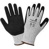 Global Glove & Safety CR611MF Cut Resistant Mach Finish Nitrile Double-Coated Gloves, Cut A4