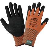 Global Glove & Safety CR815D Samurai Glove® High-Visibility, Nitrile Dip, Dotted Palm, Touch Screen, Cut A5