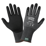 Global Glove & Safety CR921 Samurai Glove® Cut Resistant Nitrile Coated, Touch Screen, 21-Gauge Tuffalene® Platinum, Cut A4