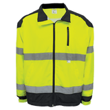 Global Glove & Safety GLO-WB1 FrogWear® HV Premium Windbreaker Jacket