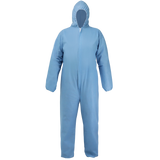 Global Glove & Safety NW-COV80FR FrogWear Premium Self Extinguishing Disposable Coveralls, Hood