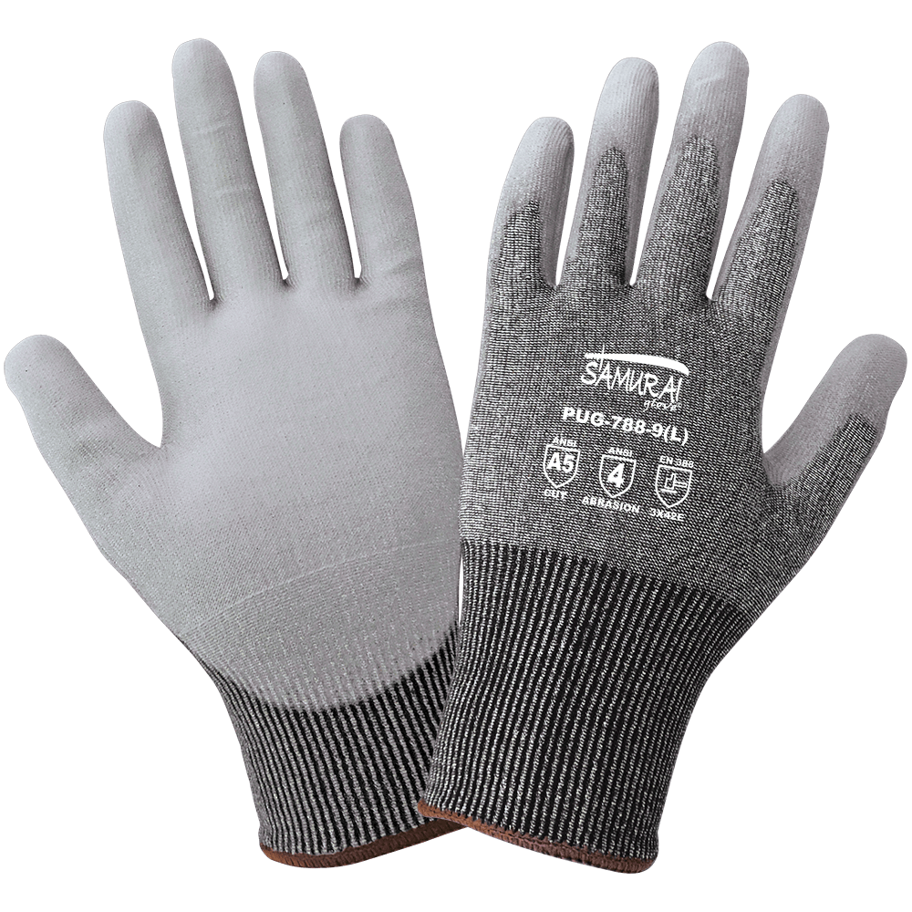 Global Glove & Safety PUG-788 Samurai Glove® Touch Screen Compatible, Cut A5