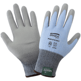 Global Glove & Safety PUG-918 Samurai Glove® Light Blue 18 Gauge Tuffalene® Platinum Polyurethane Coated, Cut A2