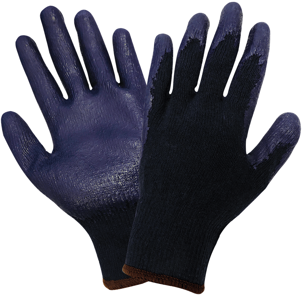 Global Glove & Safety S988 Medium Weight String Knit Rubber Coated