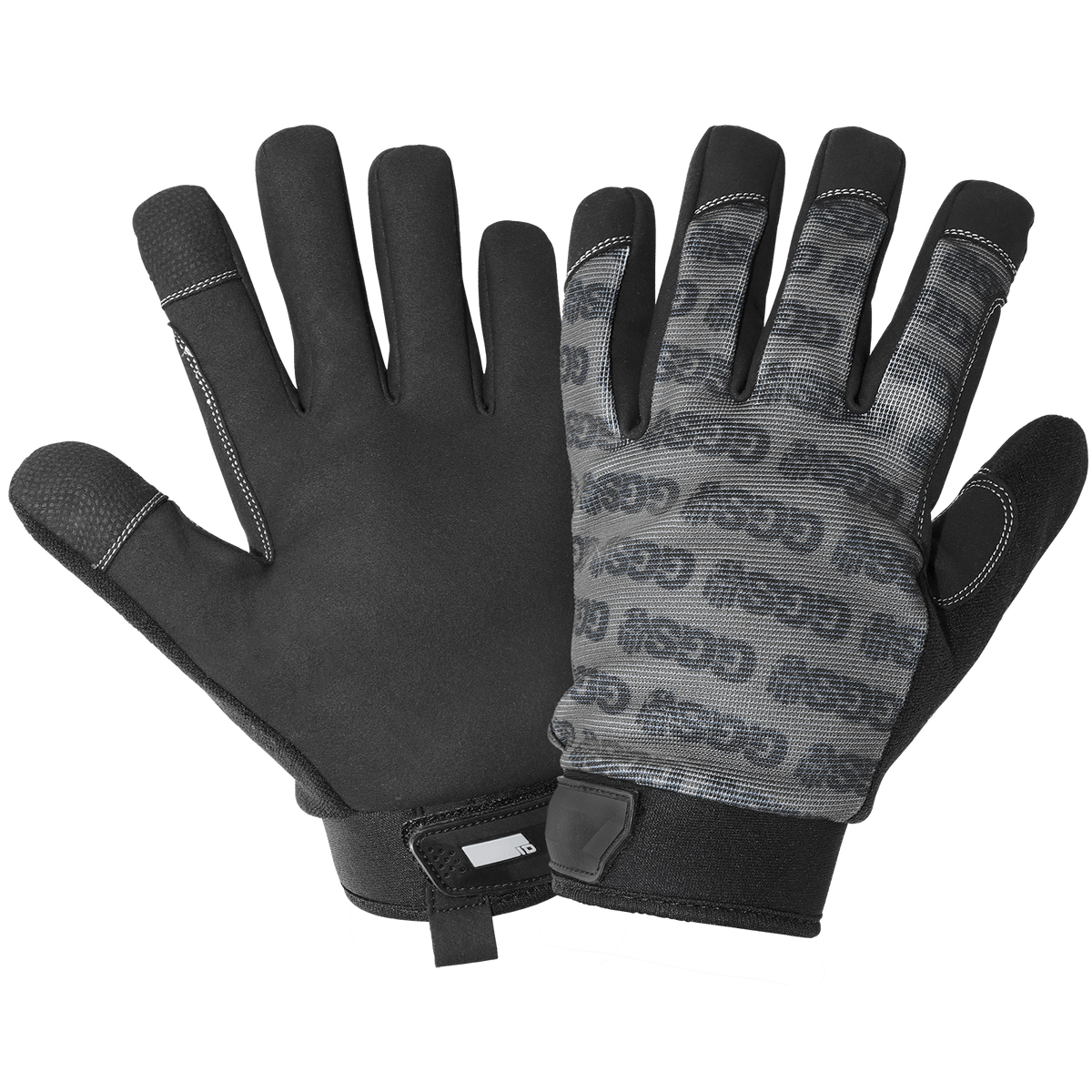 Global Glove & Safety SG600 Touch Screen Mechanics Gloves with a Neoprene Cuff