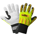 Global Glove & Safety SG9944 Vise Gripster® High Visibility TPU Impact Resistant Gloves