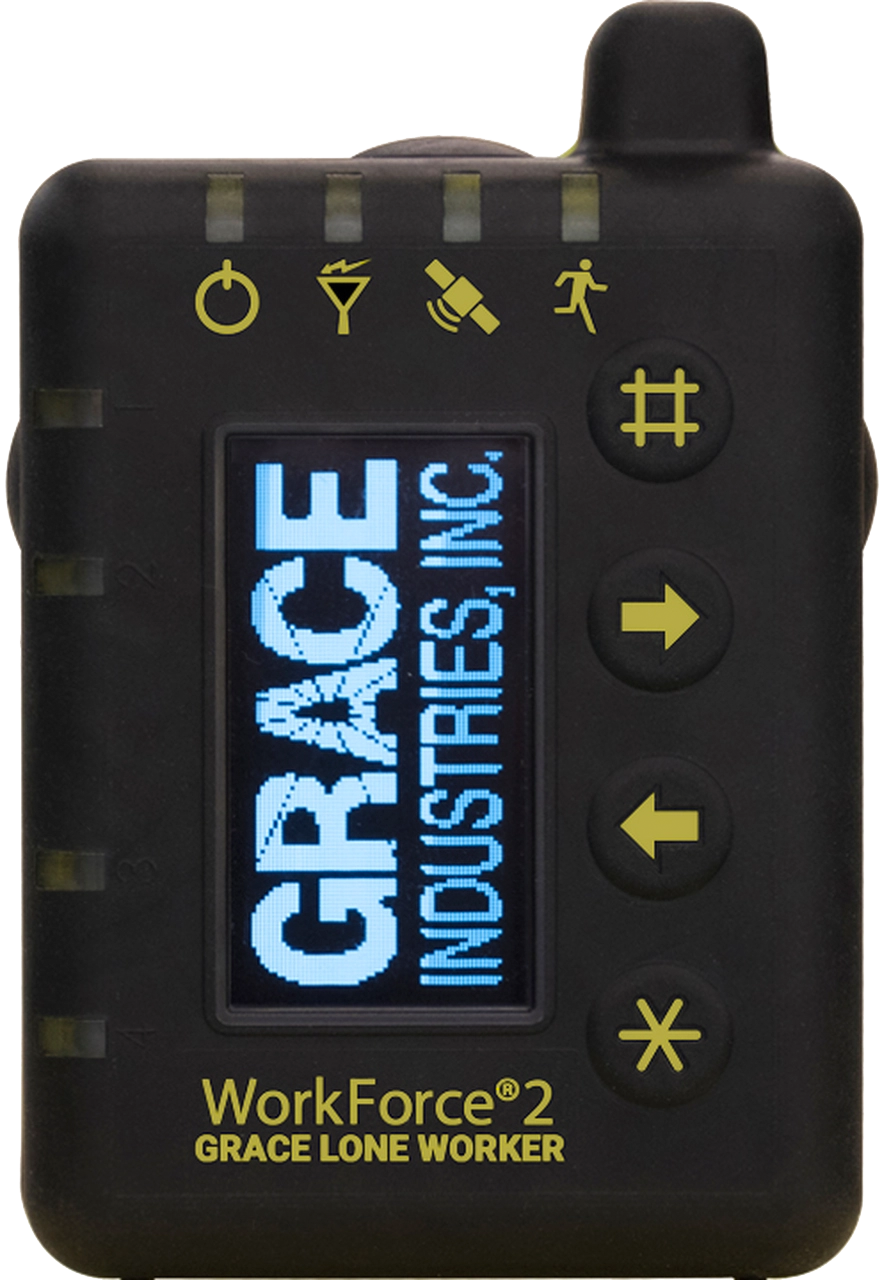 Grace Industries WorkForce Lone Worker Supervisor Monitor WF2, AC Rechargeable