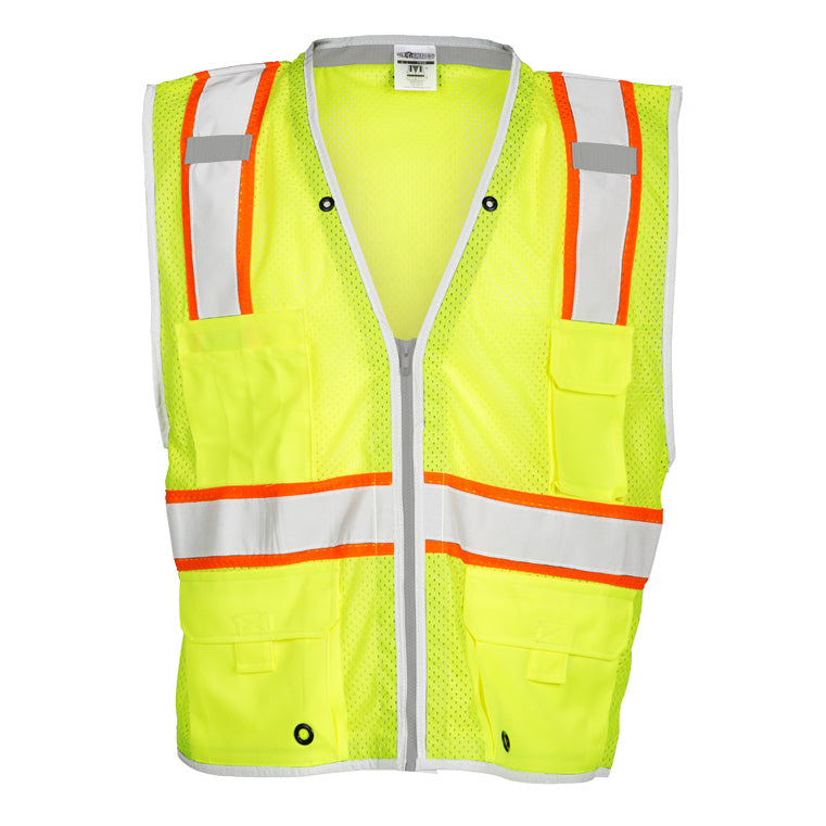 Kishigo Brilliant Series Heavy Duty Vest, Type R Class 2