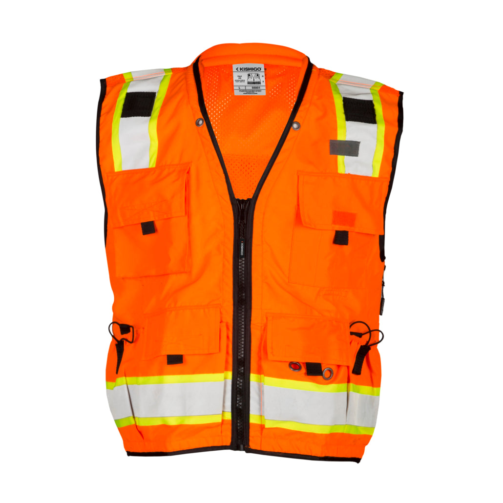Kishigo Professional Surveyors Vest, Type R Class 2