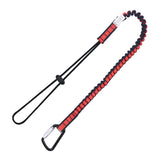 KStrong Kaptor™ Elasticated Single Leg Tool Lanyard w/Drawstring Cord and Carabiner – 22 lbs. (each)